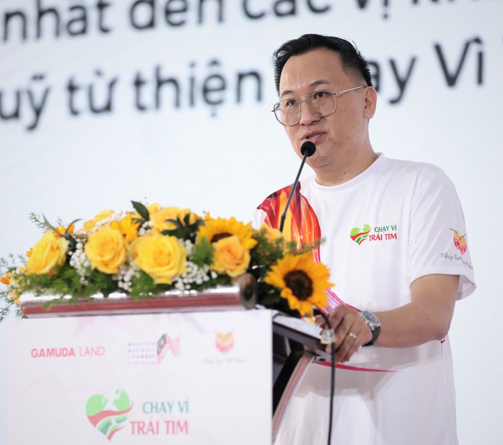 ng Angus Liew - Chủ tịch HĐTV Gamuda Land Việt Nam phát biểu tại sự kiện