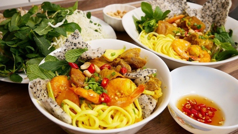 Mỳ Quảng là món ăn đặc sản của người Quảng Nam
