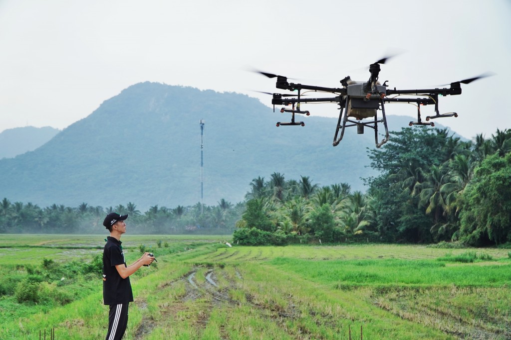 Ứng dụng máy bay không người lái đã tạo nên bước ngoặt trong nông nghiệp