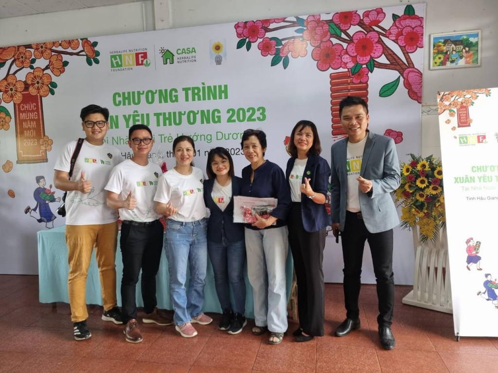 Herbalife Việt Nam tổ chức Chương trình “Xuân yêu thương 2023” cho hơn 1.100 trẻ em tại các Trung tâm Casa Herbalife