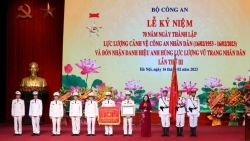 Lực lượng Cảnh vệ CAND đón nhận danh hiệu Anh hùng lực lượng vũ trang
