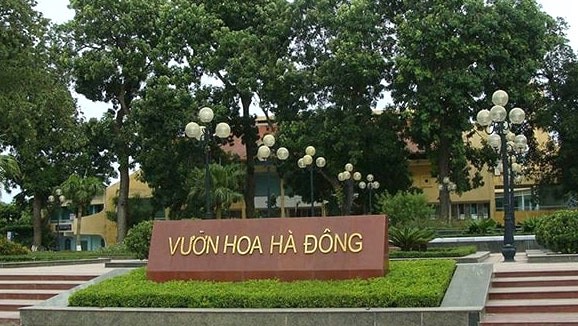 Vườn hoa Hà Đông