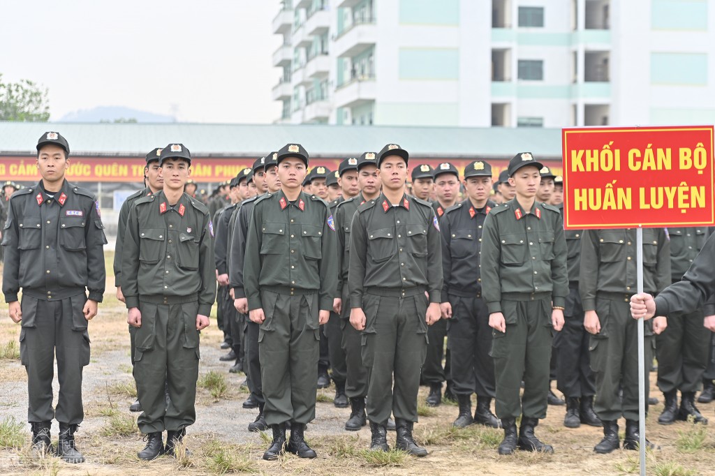 Quảng Ninh: Gần 1.800 chiến sĩ CAND tham dự khai giảng huấn luyện