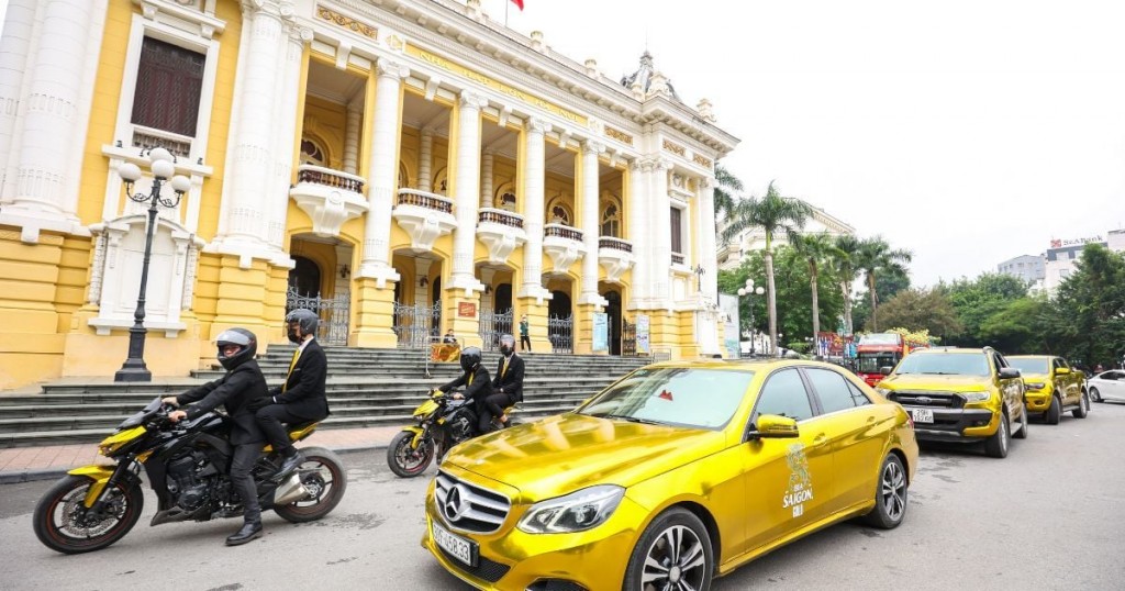 Bia Saigon Gold - Sắc vàng sang trọng báo hiệu một khởi đầu thịnh vượng