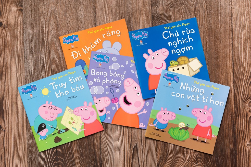 Ra mắt bộ truyện và sách tương tác về Heo Peppa (Peppa Pig)