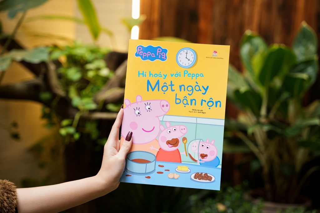 Ra mắt bộ truyện và sách tương tác về Heo Peppa (Peppa Pig)