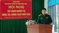 Bộ Chỉ huy Quân sự tỉnh Khánh Hòa tập huấn nghiệp vụ công tác chính sách