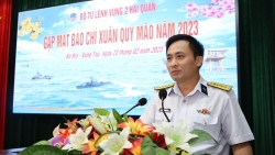 Bộ Tư lệnh Vùng 2 Hải quân gặp mặt các cơ quan báo chí Xuân Quý Mão 2023