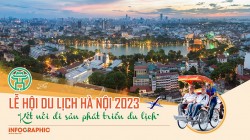 Lễ hội Du lịch Hà Nội 2023 với chủ đề "Kết nối di sản phát triển du lịch"