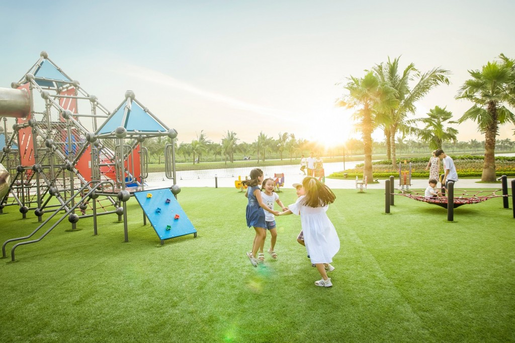 Cuộc sống chan hòa với thiên nhiên trong lòng “thành phố biển” Vinhomes Ocean Park