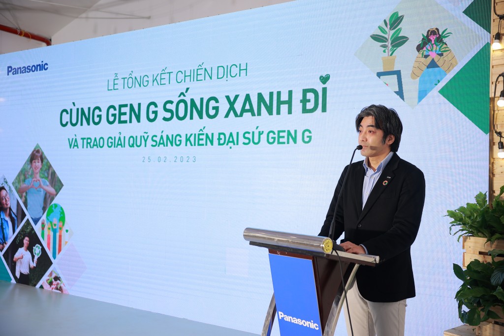 Ông Oka Hiroyuki - Giám đốc công ty Panasonic Việt Nam