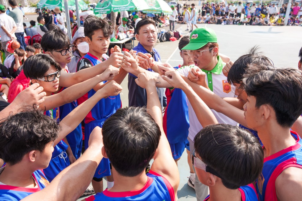 Nhờ sự hưởng ứng từ nhà trường và phụ huynh, Nestlé MILO có cơ hội chung tay cùng các sở ban ngành mang đến giải đấu bóng rổ thường niên cho các em nhỏ
