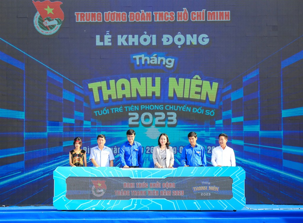 Khởi động Tháng Thanh niên 2023: Tuổi trẻ tiên phong trong chuyển đổi số