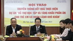 3 tỷ đồng hỗ trợ học tập và tăng khẩu phần ăn cho trẻ em khó khăn trong năm 2023