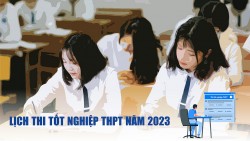 Lịch thi tốt nghiệp THPT 2023