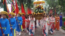 Ấn tượng lễ hội Ngày hóa của Đức Thánh Linh Lang Đại Vương tại đền Voi Phục