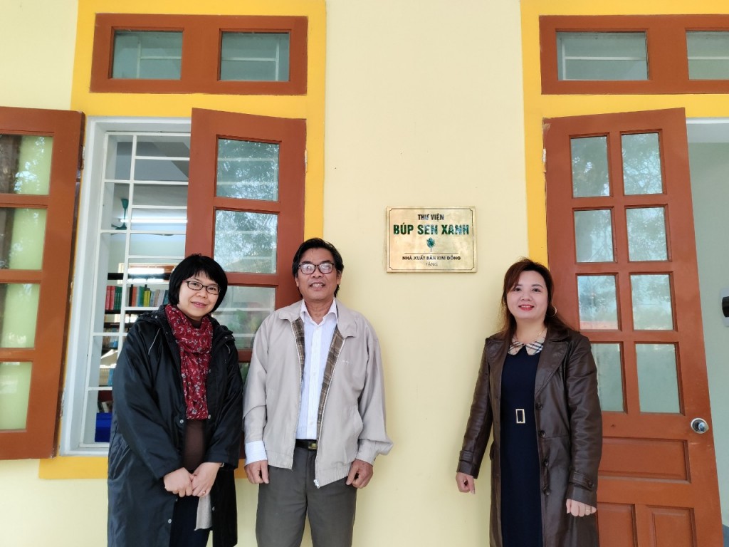 Thư viện Búp Sen Xanh được khai trương trên quê hương nhà văn Sơn Tùng