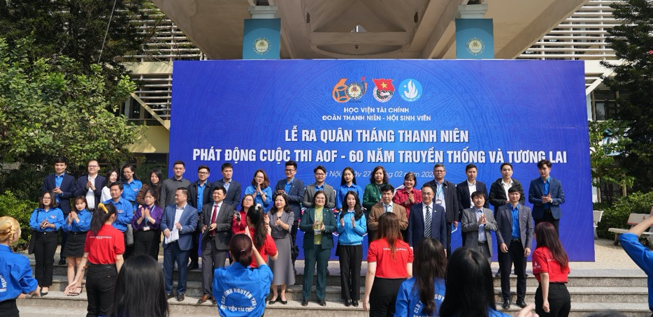 Lễ ra quân Tháng Thanh niên và phát động cuộc thi “AOF - 60 năm truyền thống và tương lai”