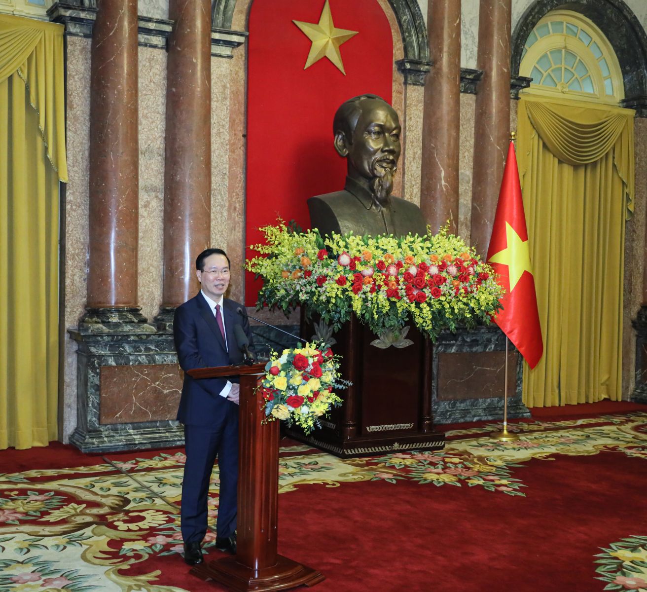 Chủ tịch nước Võ Văn Thưởng gặp gỡ cán bộ Văn phòng Chủ tịch nước