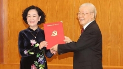 Đồng chí Trương Thị Mai giữ chức Thường trực Ban Bí thư khóa XIII
