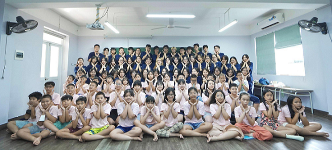 Nhiều em nhỏ được trang bị kiến thức 