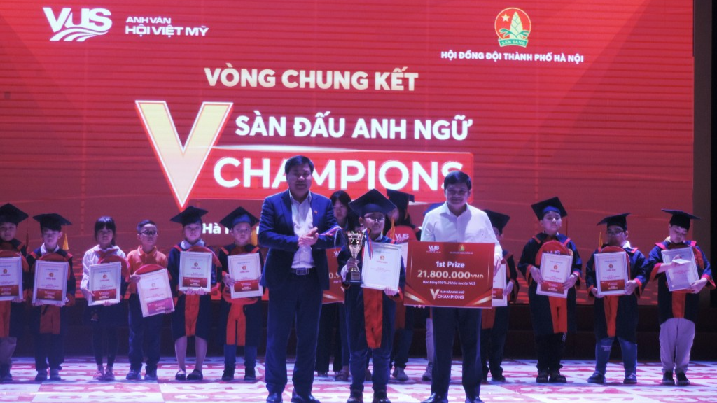 Sàn đấu Anh ngữ V – Champions sân chơi bổ ích cho thiếu nhi Thủ đô