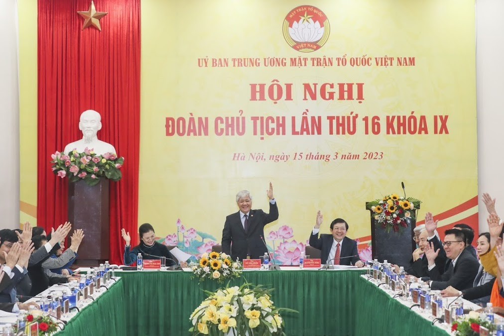 Cho ý kiến về nhân sự giữ chức Phó Chủ tịch, Tổng Thư ký Ủy ban Trung ương MTTQ Việt Nam