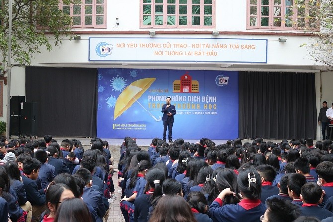 Đẩy mạnh tuyên truyền phòng chống dịch bệnh tại trường học
