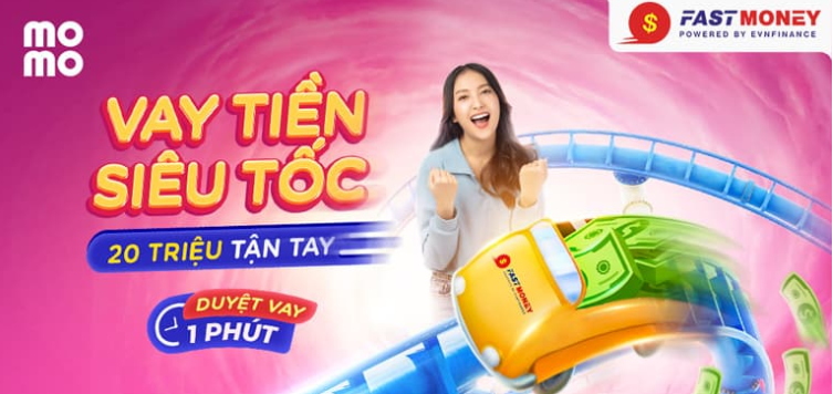 Dịch vụ cho vay FastMoney trên ví điện tử MoMo với lãi suất thực lên đến 60%/năm