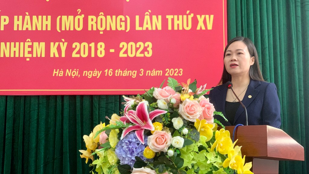 Bà Lê Thị Thanh Nhàn được bầu là Phó Chủ tịch Hội Nông dân thành phố
