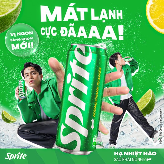 Sprite kết hợp cùng ca sĩ MONO trong chiến dịch quảng bá của mình Sprite kết hợp cùng ca sĩ MONO trong chiến dịch quảng bá của mình