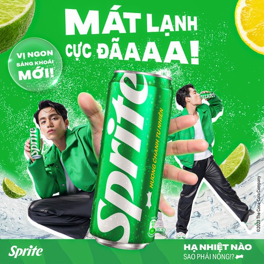 Sprite kết hợp cùng ca sĩ MONO trong chiến dịch quảng bá của mình