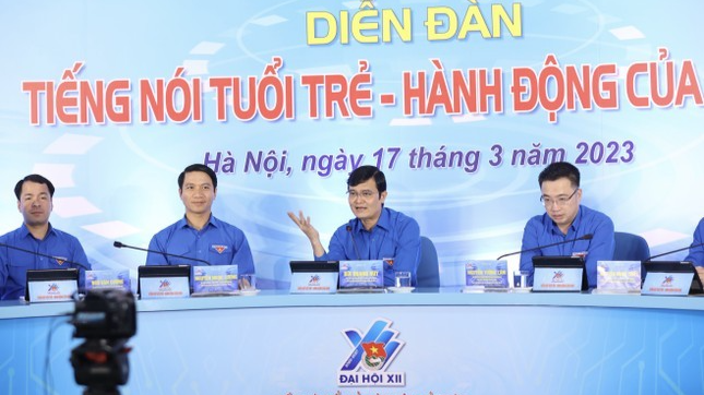 Ban Bí thư Trung ương Đoàn tham dự diễn đàn