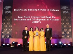 BIDV nhận 4 giải thưởng về dịch vụ ngân hàng cho khách hàng cá nhân