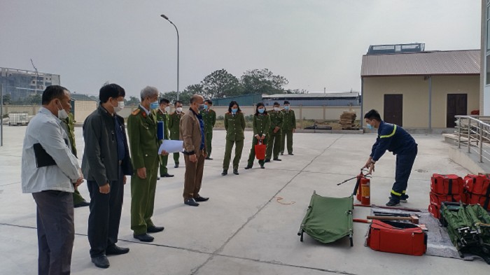 Huyện Thanh Trì: Hoàn thành nhân rộng mô hình điểm chữa cháy công cộng trong tháng 6