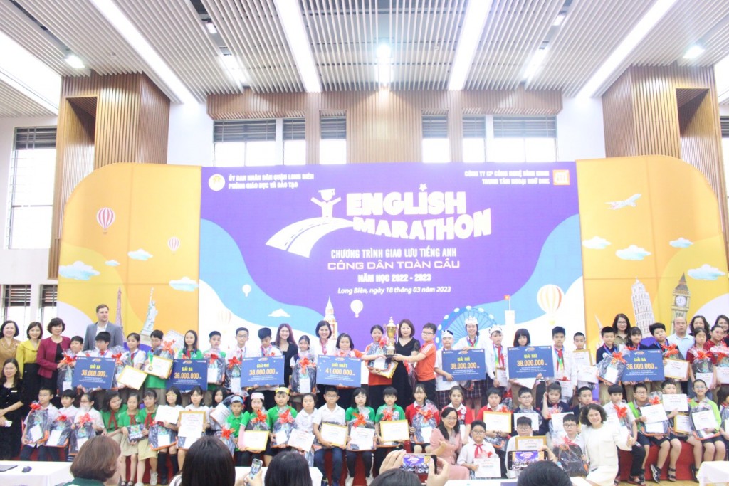 English Marathon – Sân chơi hấp dẫn giúp học sinh tranh tài Anh ngữ