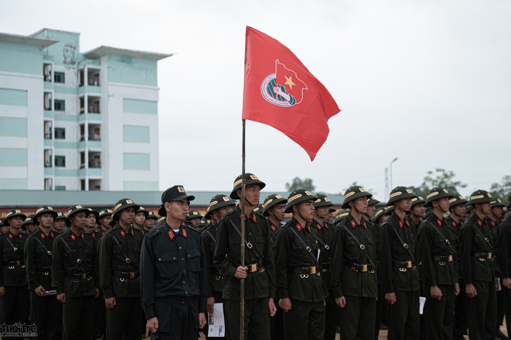 Chương trình nhận được sự hưởng ứng của gần 1.000 đoàn viên, thanh niên là cán bộ, học viên của trường CSCĐ tham dự.