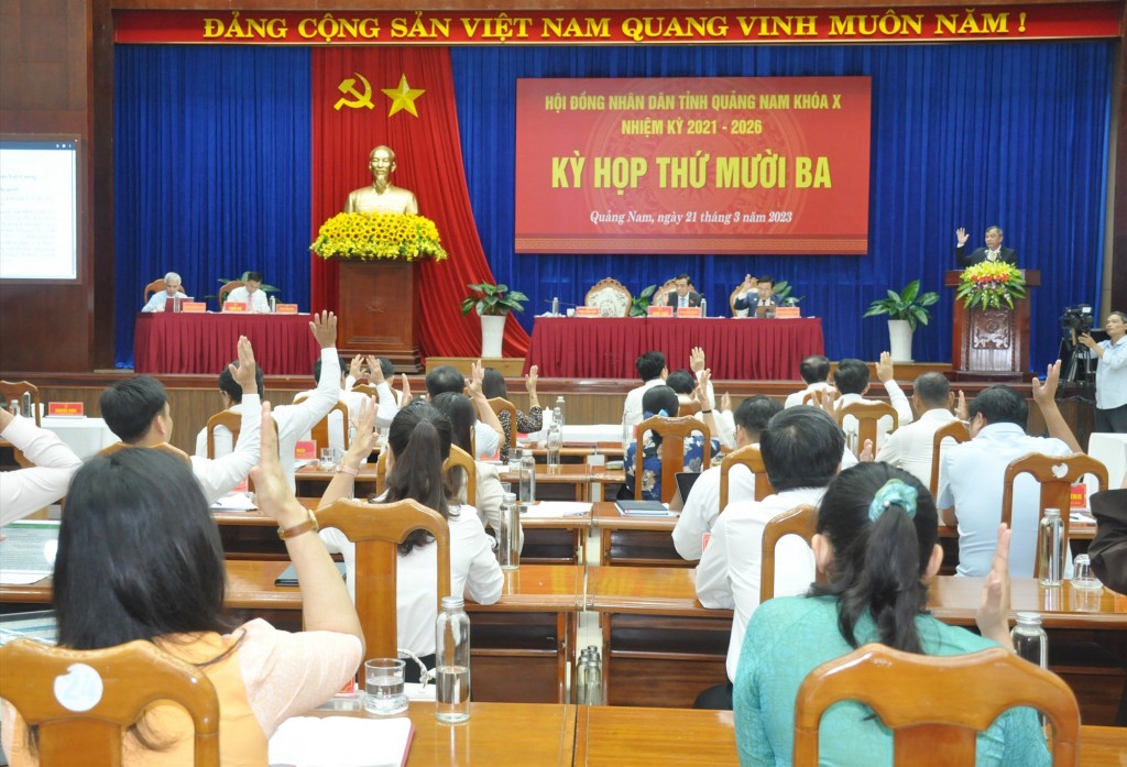 Quảng Nam xem xét, quyết định nhiều cơ chế, chính sách thúc đẩy phát triển kinh tế - xã hội