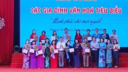 Huyện Thanh Trì (Hà Nội) biểu dương 16 gia đình văn hóa tiêu biểu