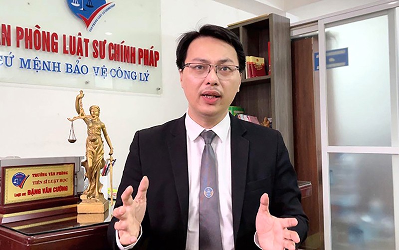 Tiến sỹ, luật sư Đặng Văn Cường - Ủy viên Ban Chấp hành Hội bảo vệ Quyền trẻ em