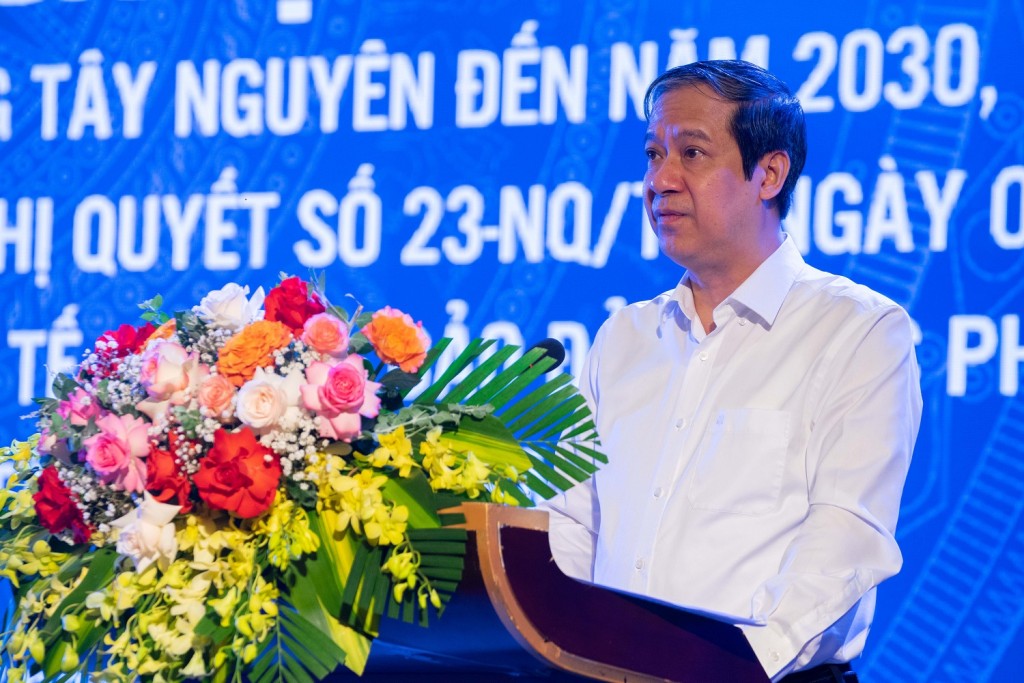 Bộ trưởng Nguyễn Kim Sơn phát biểu tại Hội nghị.jpg