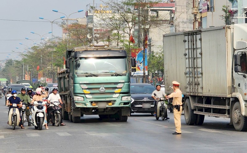 Một trường hợp ngang nhiên vi phạm bị phát hiện