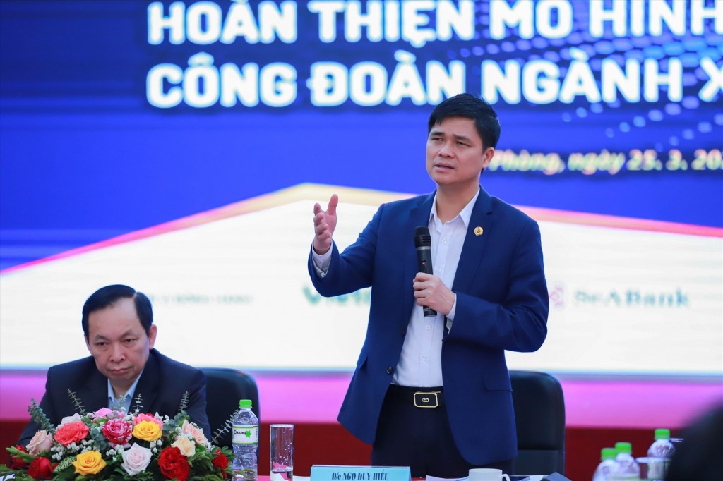 Hoàn thiện mô hình công đoàn ngành xuyên suốt để hoạt động tập trung, hiệu quả