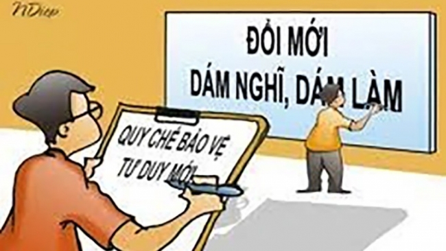 Cán bộ dám nghĩ, dám làm, dám chịu trách nhiệm...