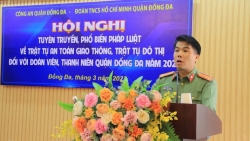 Tuyên truyền nâng cao ý thức chấp hành an toàn giao thông, trật tự đô thị cho đoàn viên, thanh niên