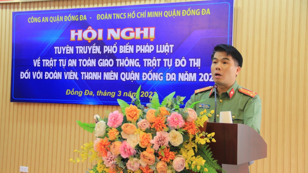 Tuyên truyền nâng cao ý thức chấp hành an toàn giao thông, trật tự đô thị cho đoàn viên, thanh niên