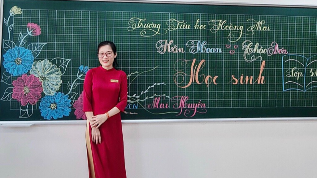 Cô giáo Mai Thị Huyền 