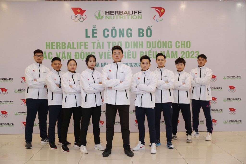 Herbalife Việt Nam tài trợ sản phẩm dinh dưỡng cho các vận động viên Việt Nam trong năm 2023