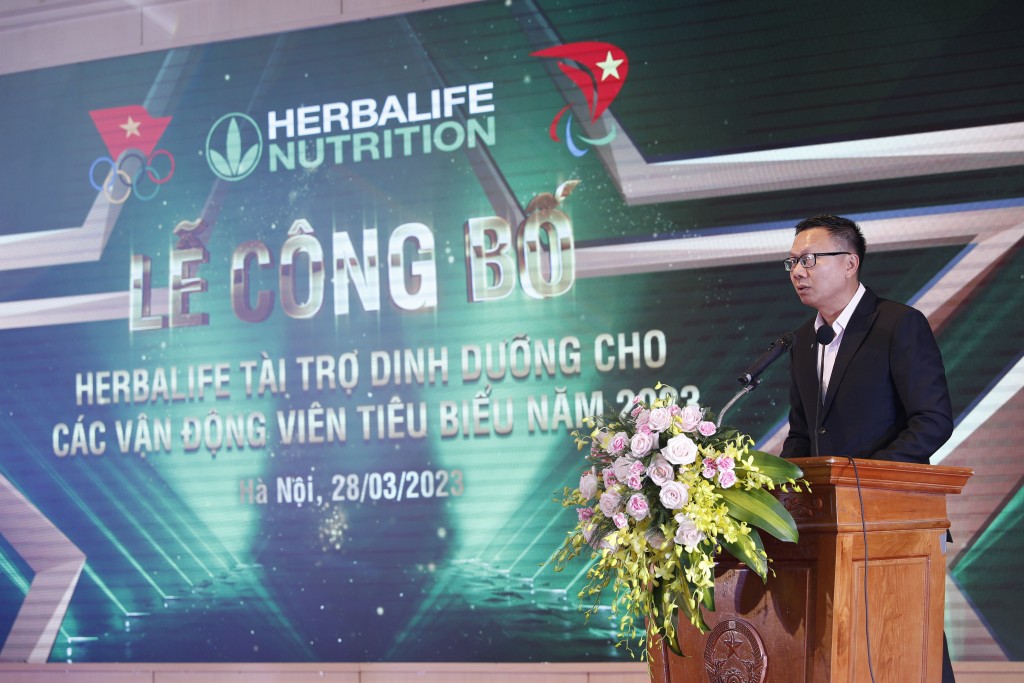 Herbalife Việt Nam tài trợ sản phẩm dinh dưỡng cho các vận động viên Việt Nam trong năm 2023