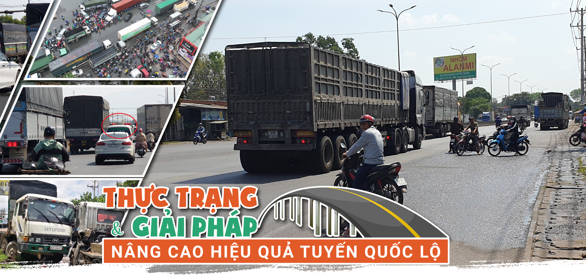 Thực trạng và giải pháp nâng cao hiệu quả tuyến quốc lộ